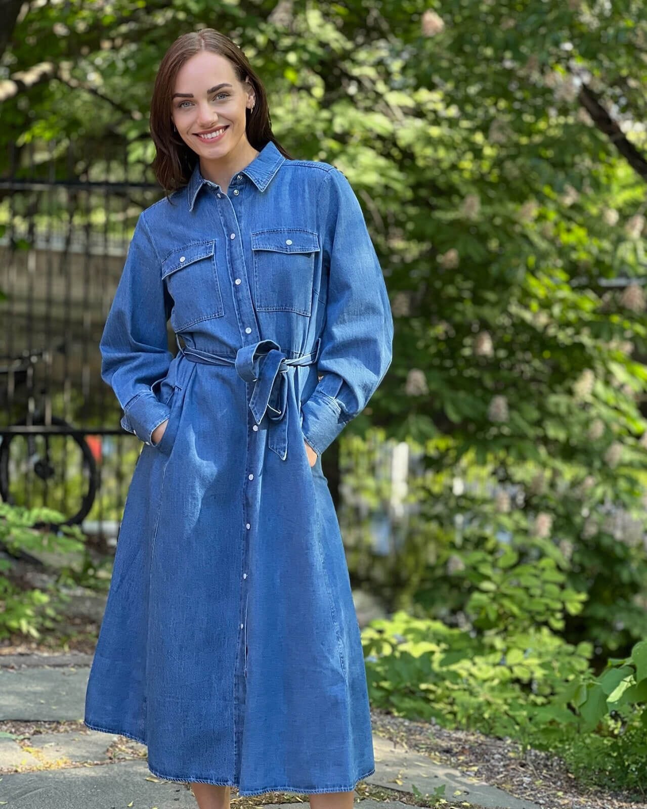free assembly women's sleeveless denim panel dress POTILI for Women Mini Jean Dress A-line Denim Romper factory_200-patou-green Free Assemblys Embroidered Midi Size:34W / L / 50 EUR RIXO + Ellen –