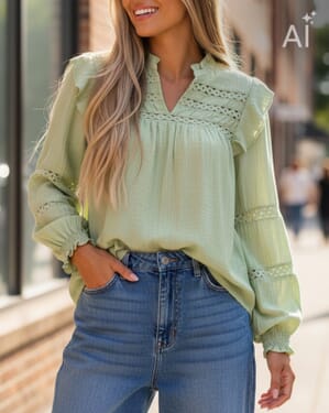 Bluse Demi Wave