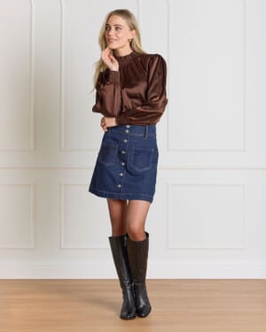 Denimskjørt Annika 3816