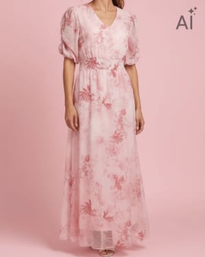 Maxikjole Emmeli Lara