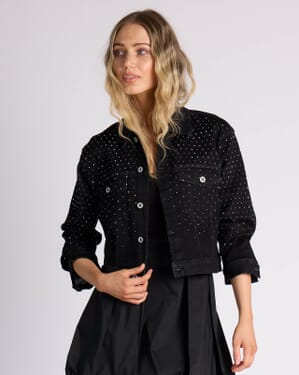 Denimjakke Pernille Bling