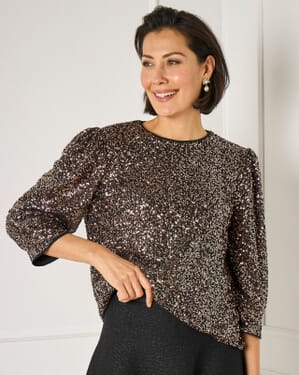 Paljettopp Maly Glam