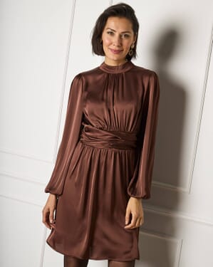 Kjole Aliba Satin