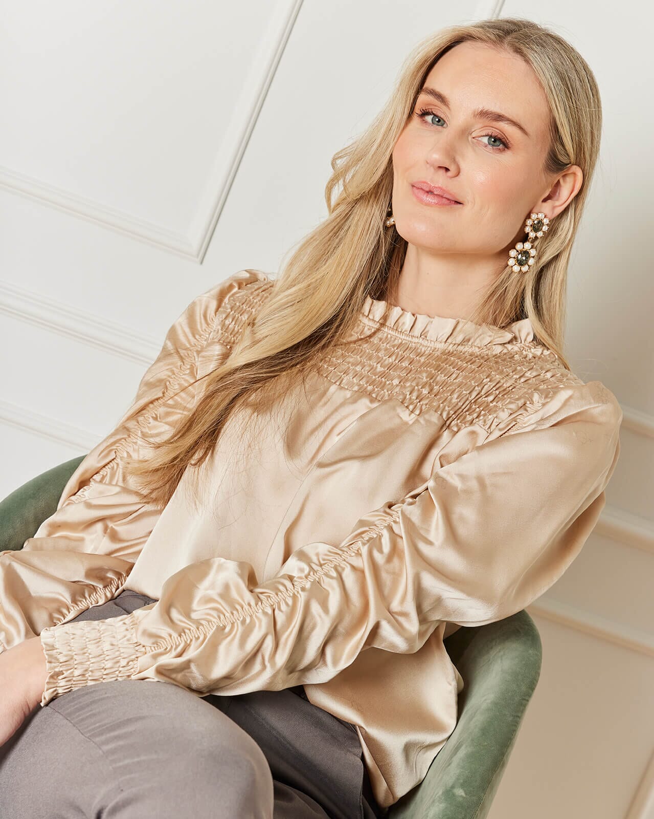 Bluse Alessia Satin