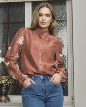 Bluse Mette Brodery