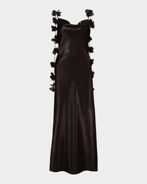 Midikjole Aileen Heavy Satin