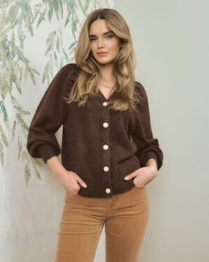 Strikket Cardigan Lilja