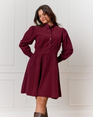 Kjole Falina Babycord