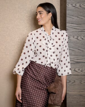 Bluse Isara Polka