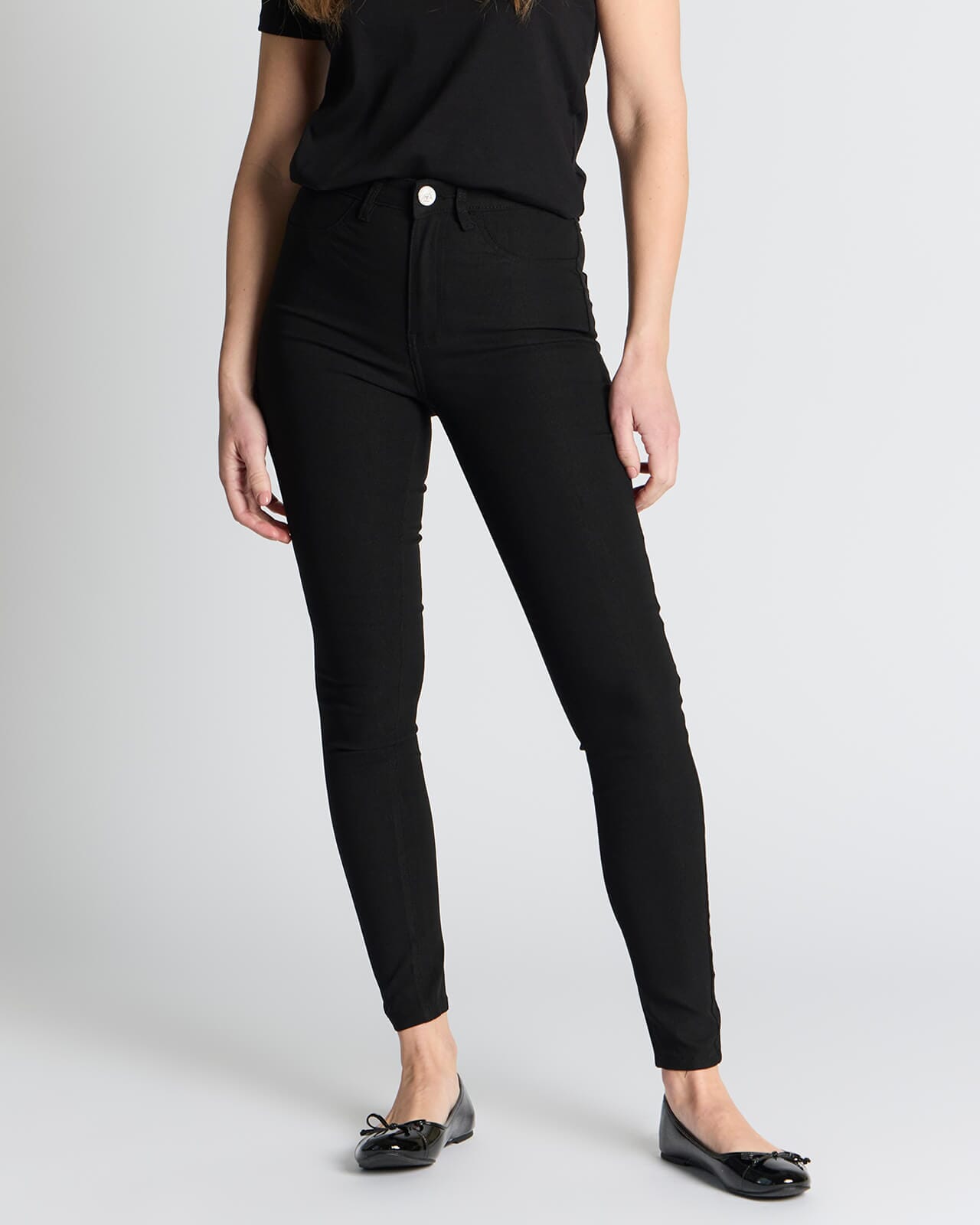 FLOYD Stretchbukse Kine 180A, 27, FLOYD Bukse Svart 27