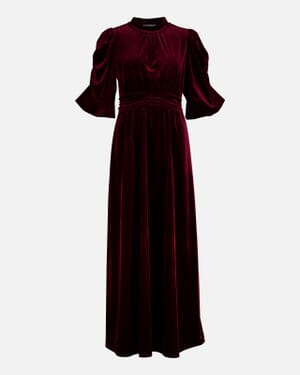 Maxikjole Abina Velvet