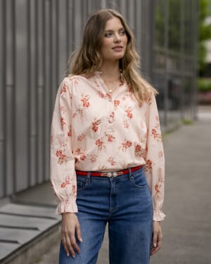 Bluse Moje Straw