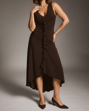 Midikjole Joelle Uni