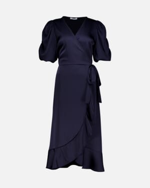 Omslagskjole Samari Satin