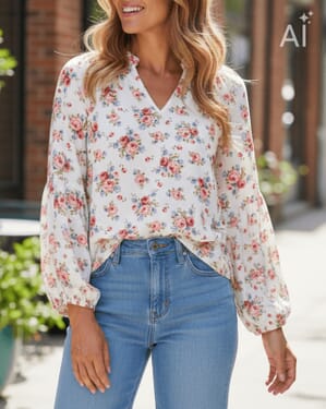 Bluse Carmen Garden