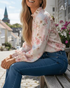 Bluse Juliet Butterfly