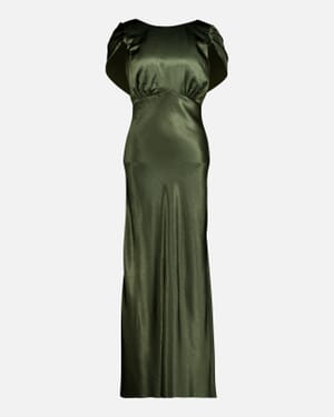 Maxikjole Amaris Heavy Satin