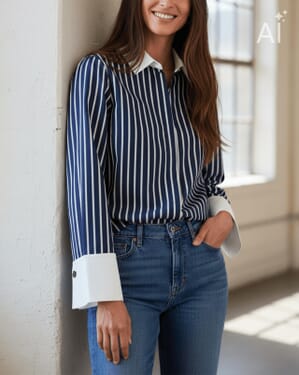 Skjorte Nemine Stripe