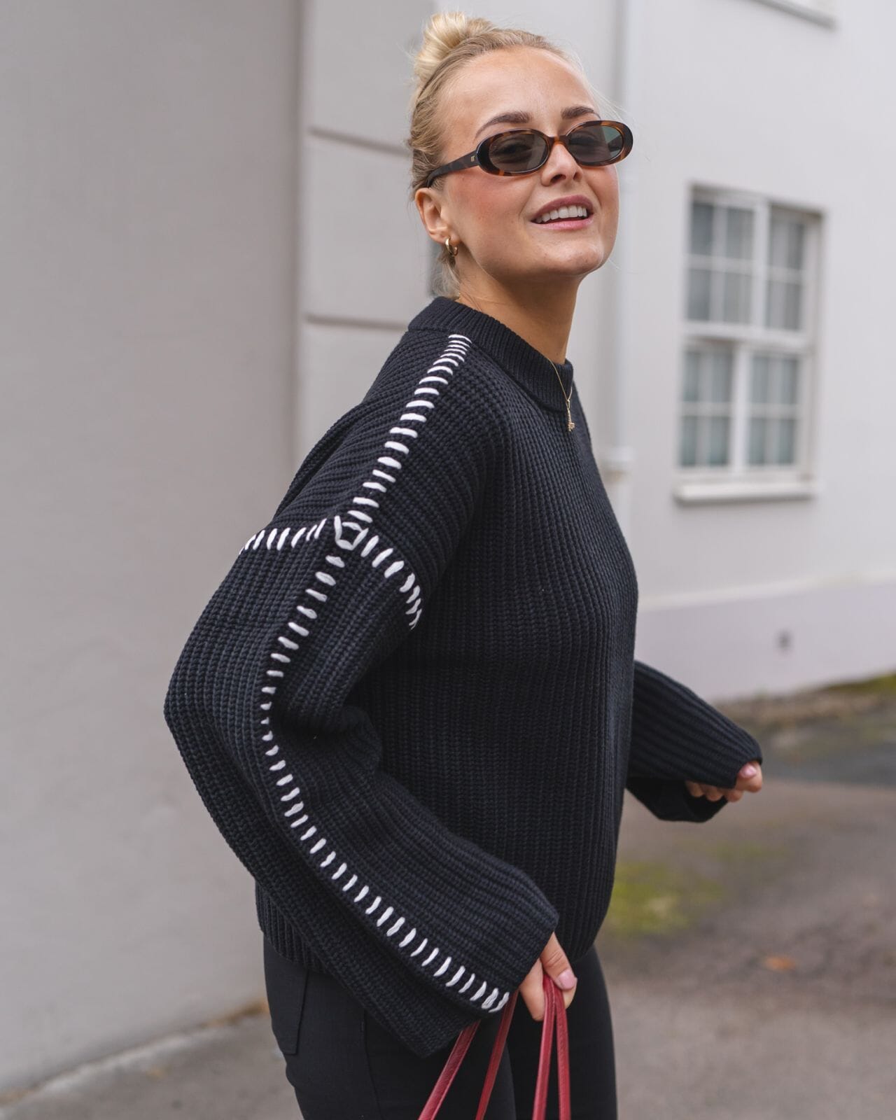 Strikkegenser Sunniva
