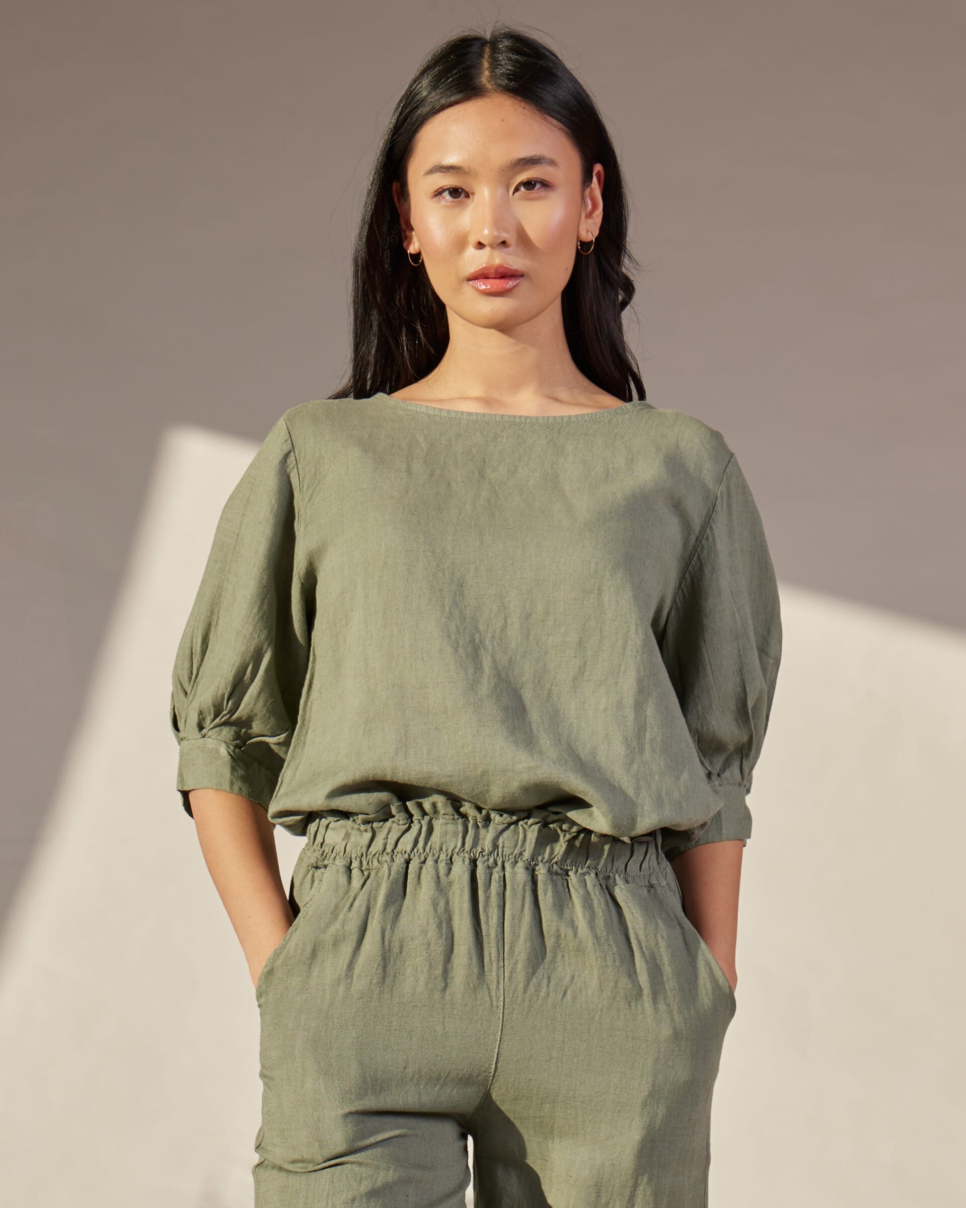 FLOYD Lintopp Kaia, XL, FLOYD Topp Grønn XL