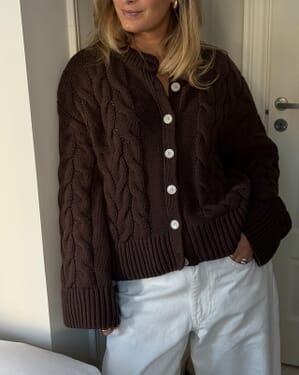 Strikket Cardigan Svea Thea