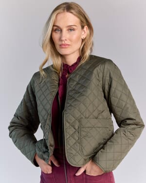 Jakke Iris Quilted