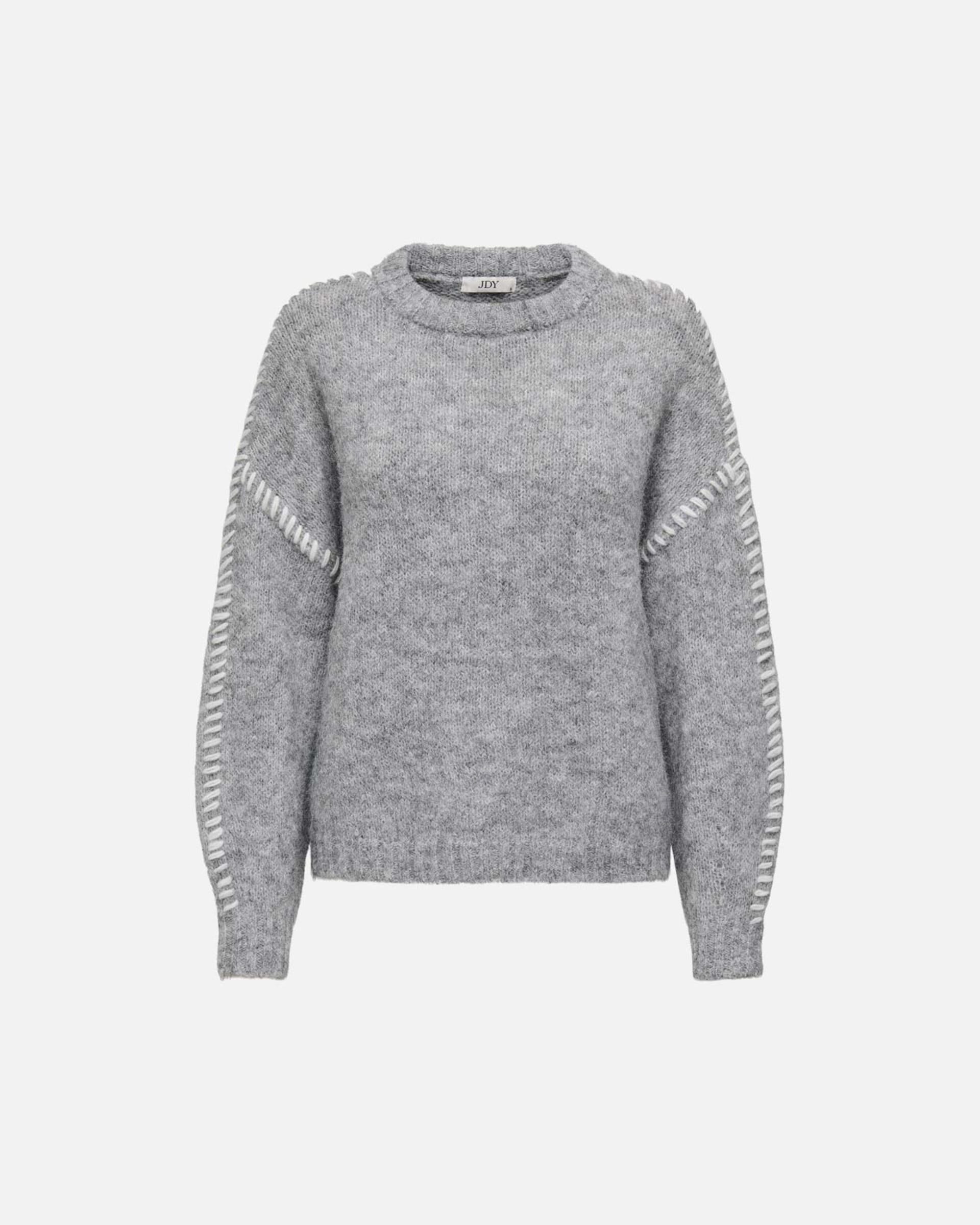 JDY Zoey Life Bow Knitted Sweater Dames