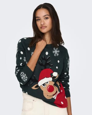 Strikkegenser Lucia X-mas