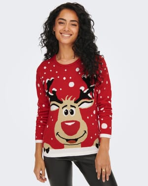 Strikkegenser Lucia X-mas