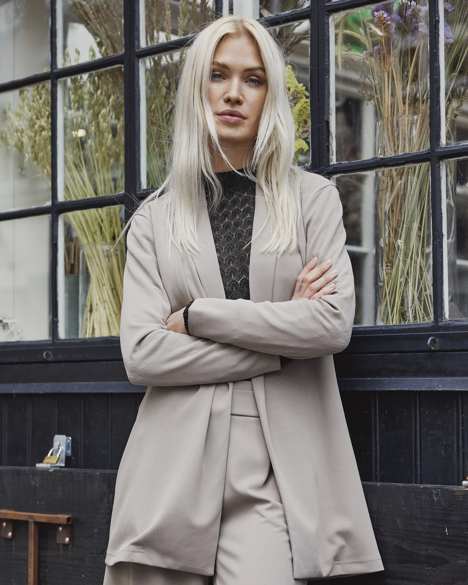 Geggo L S Blazer Chateau Gray