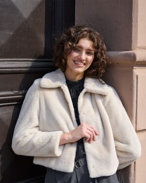Jakke Macy Faux Fur