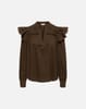 Bluse Alba V-neck Emb