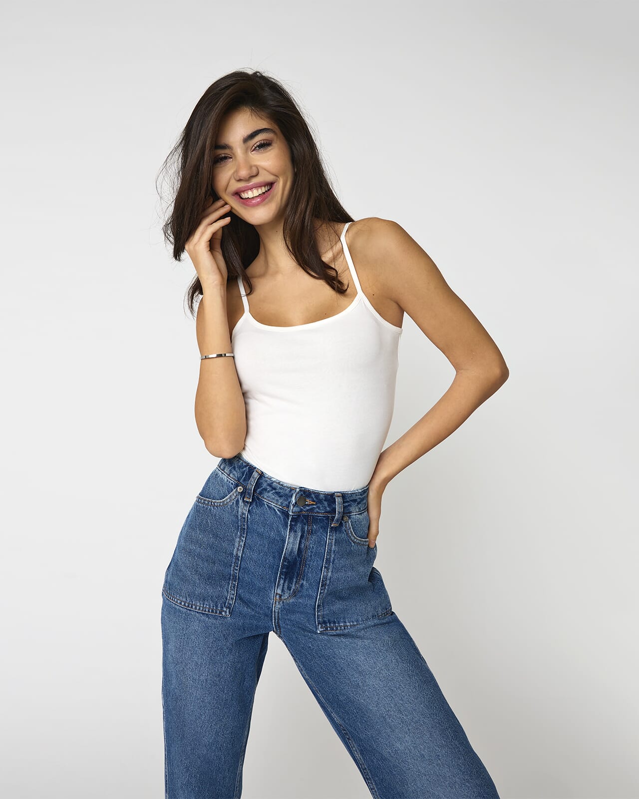 JDY Singlet Ava, L, JDY Singlet Hvit L