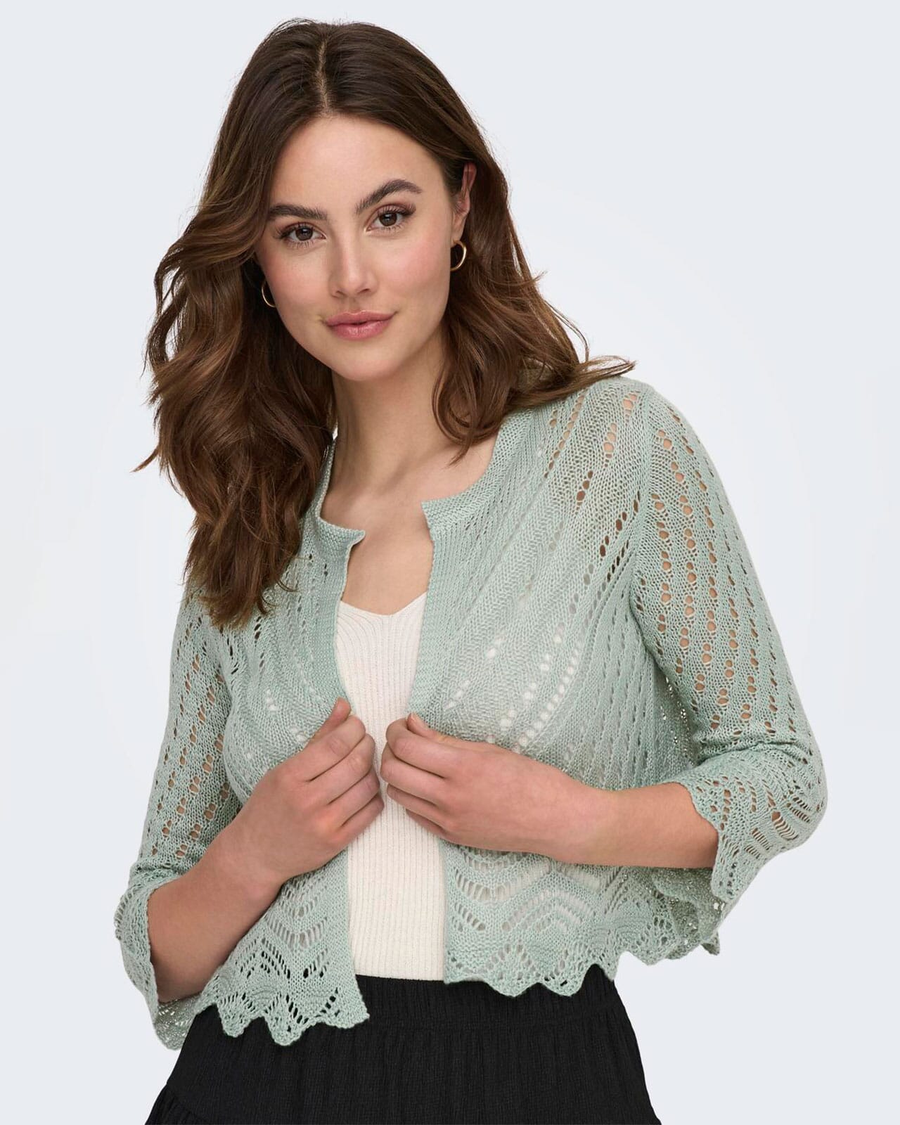 Heklet Cardigan Sun