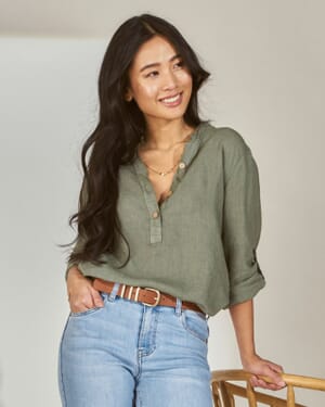 Linbluse Erica