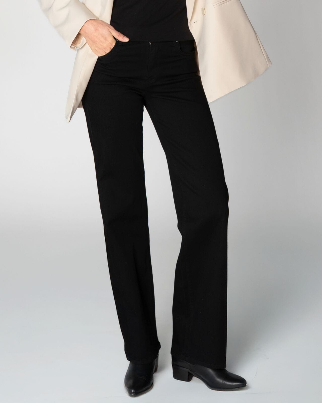 FLOYD Jeans Nicoline 268C, 27/30, FLOYD Jeans Svart 27/30