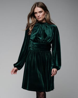 Kjole Aliba Velour