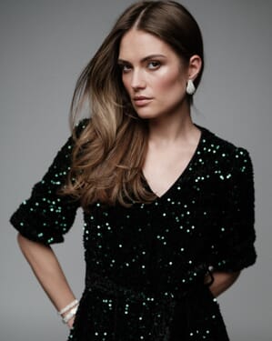 Paljettkjole Feline Velvet