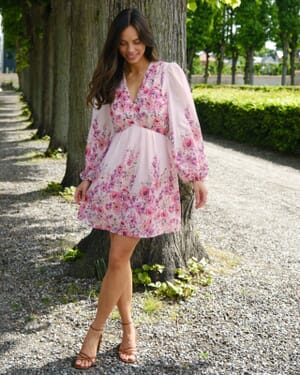 Kjole Semila Flower Print