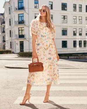 Midikjole Morgan Bios