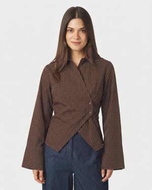 Skjorte Fenli Small Check