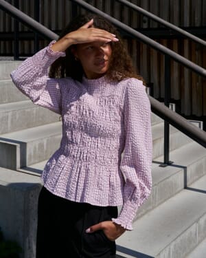 Bluse Possa Mini Check