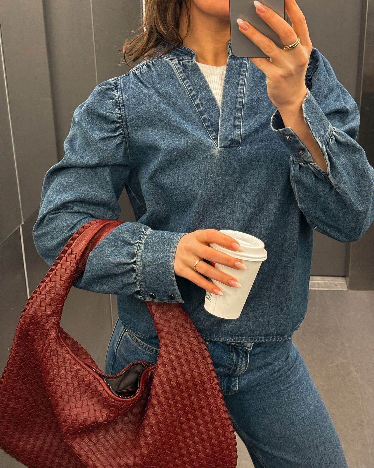 Bluse Rosslyn Denim