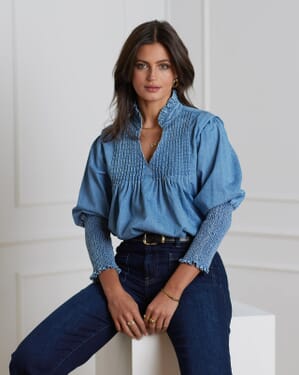 Bluse Niki Denim