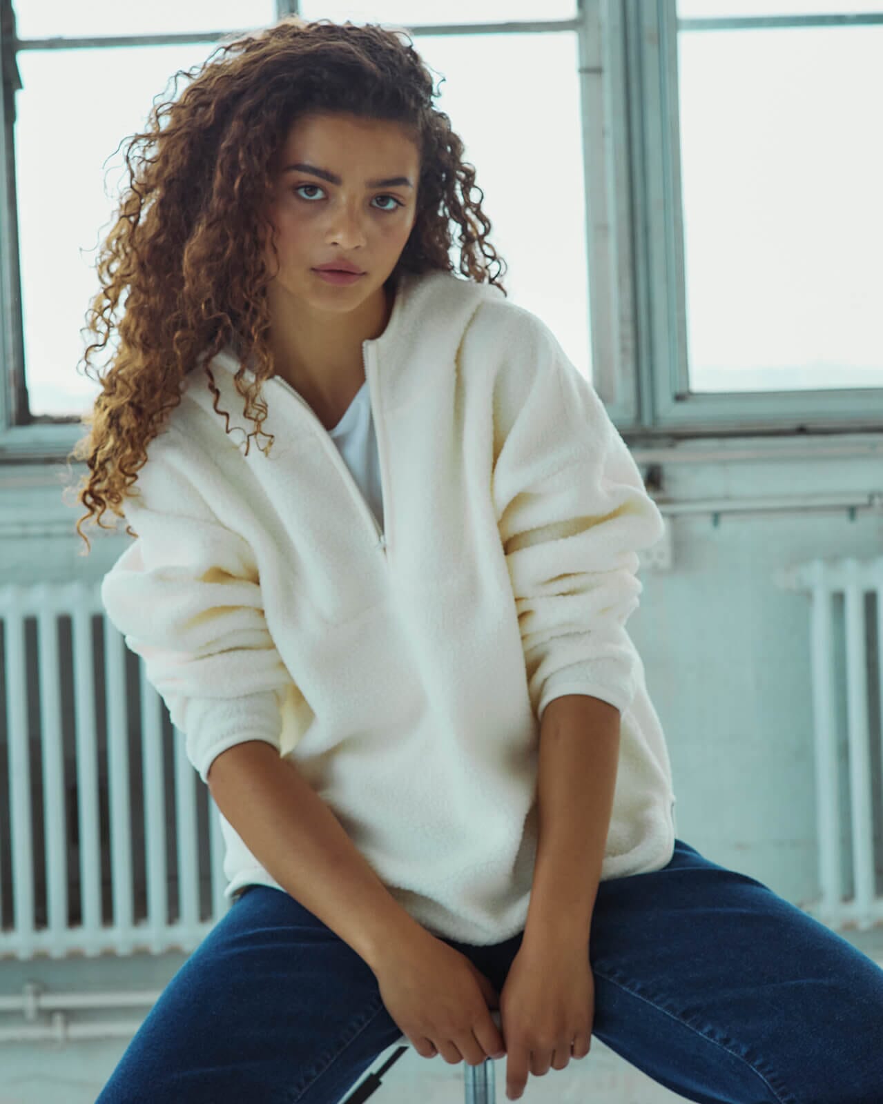 Fleecegenser Cozy Half Zip