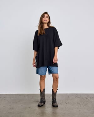 T-skjorte Mocca Boxy