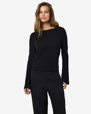 Topp Gilly Boatneck Bellsleeve