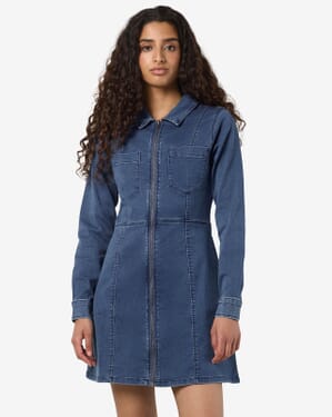 Denimkjole Nise Zip