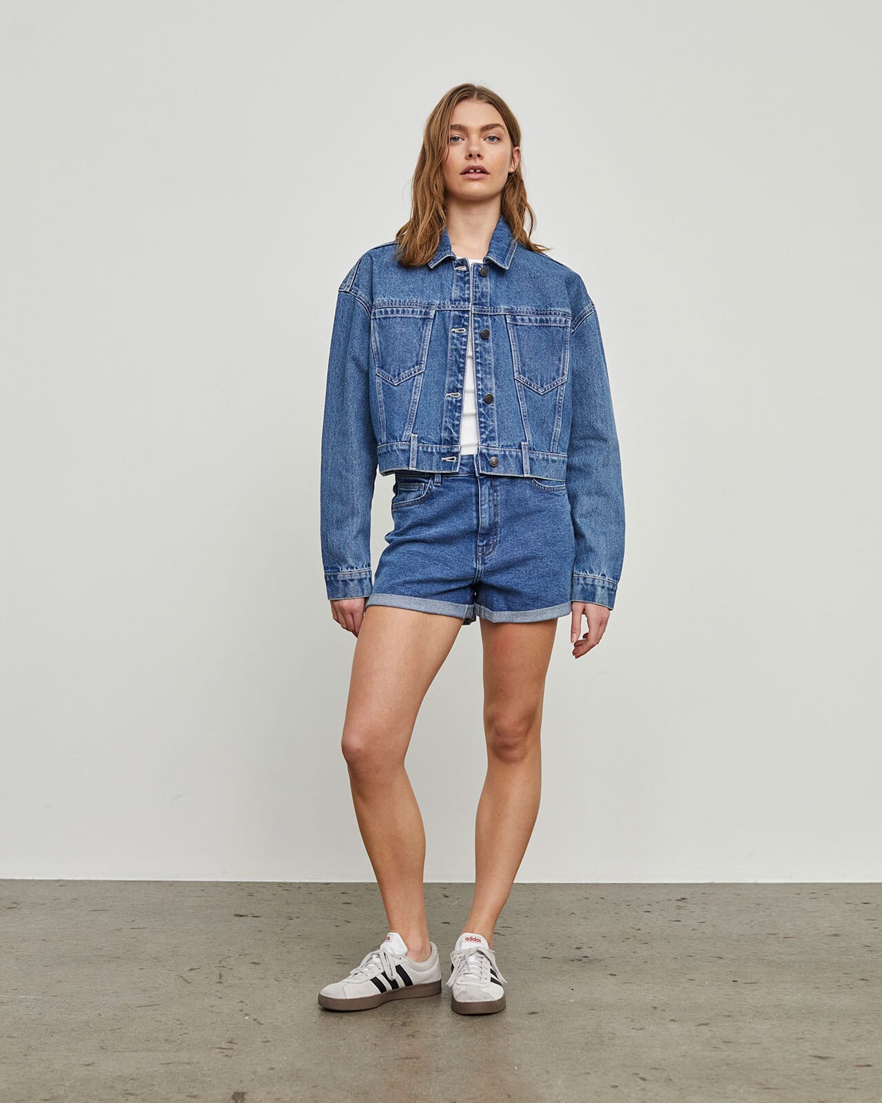 Denimjakke Ronja Crop