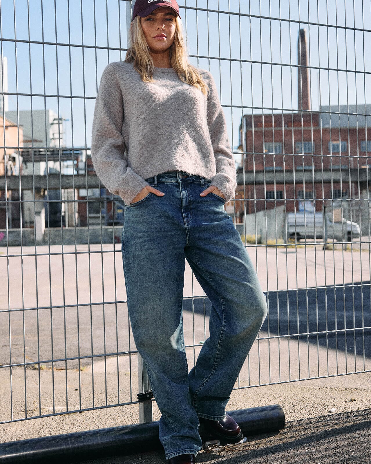 NOISY MAY Jeans Josie Baggy, 25/30, NOISY MAY Jeans Blå 25/30